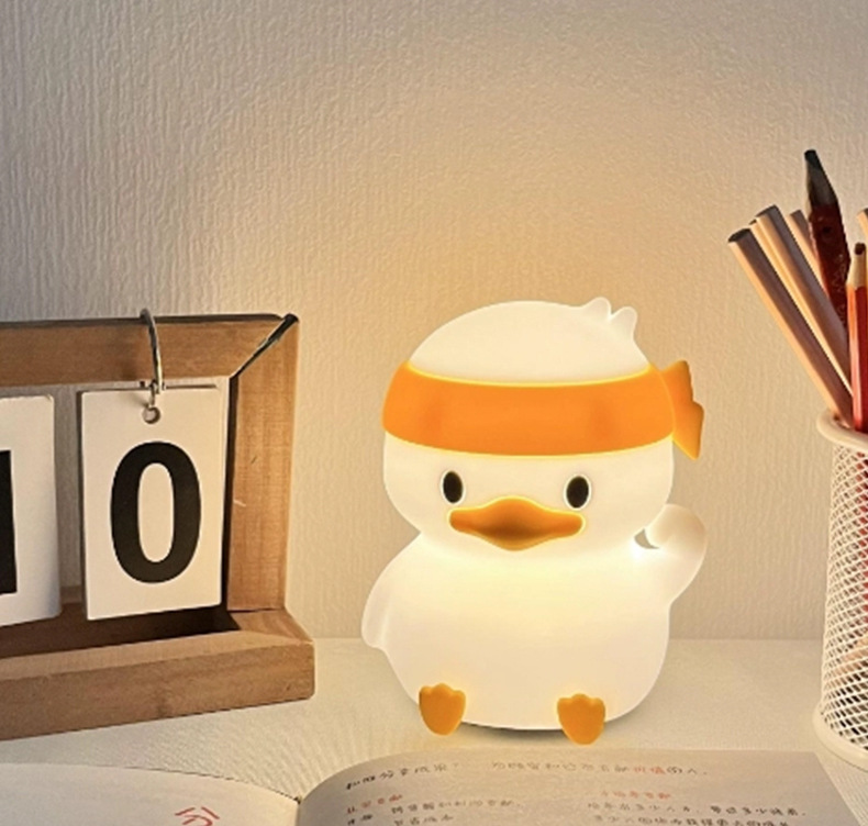 Guardian Star palpitante lámpara de noche dormitorio de silicona lámpara de escritorio para dormir para proteger los ojos luz ambiente bebé luz de noche regalos pequeños regalos