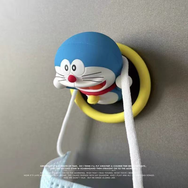 立体电动车装饰贴冰箱贴小摆件通可爱创意叮当猫大熊无痕车载摆件|undefined