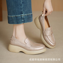 ��Ƥ��ں�ט���ЬŮ 2026�¿�Ӣ���L5cm��ˮ̨��Ƥ�¸��ɸ�ƤЬ