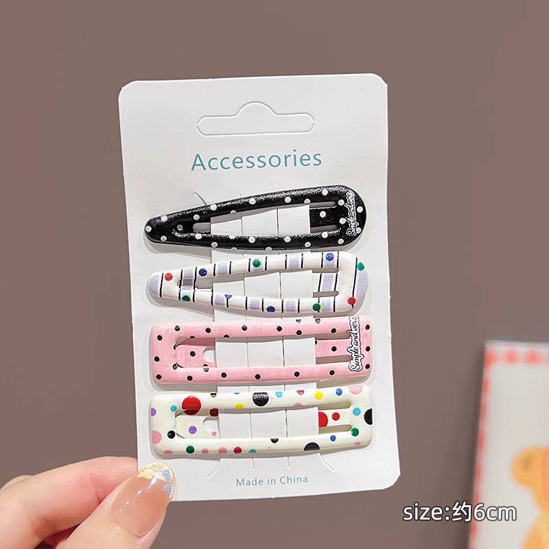 Dopamina color gota de agua bb clip clip para el cabello niña encantadora caricatura lateral frange broche clip para el cabello para niños accesorios para el cabello image 15