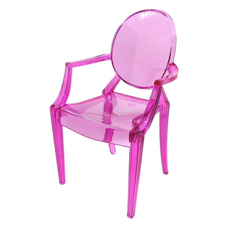 1:6 Dollhouse Accessories Dollhouse Mini Artificial 6 Points Bjd Big Devil Chair Ghost Chair Home Chair Model