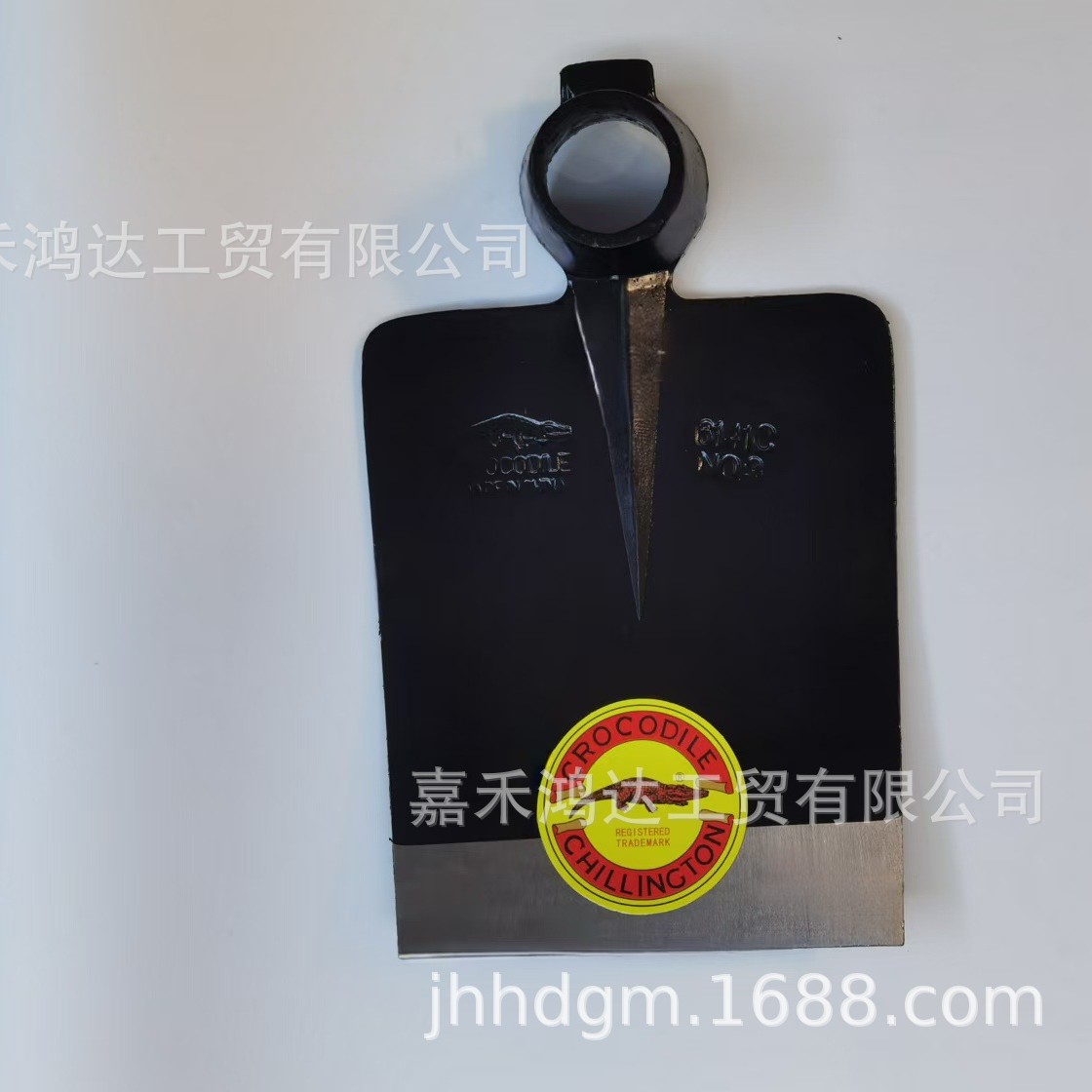 工厂出口中东、阿拉伯地区优质轨道钢一体锻压6141C 3号1.3kg锄头