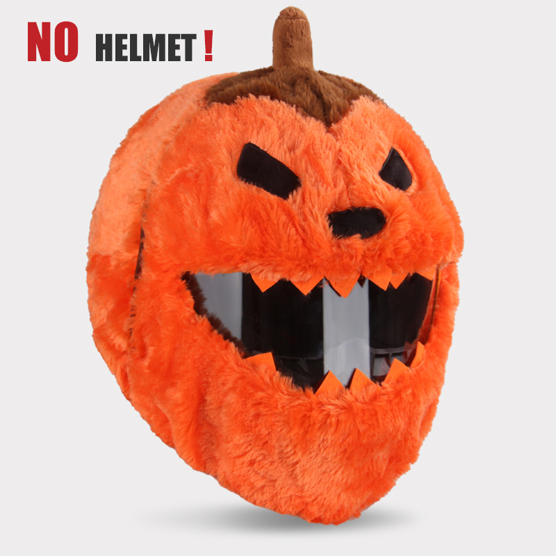 Dəbilqə (Kaska) aksesuarları – Motuoche Plush Cartoon Personality - pumpkin