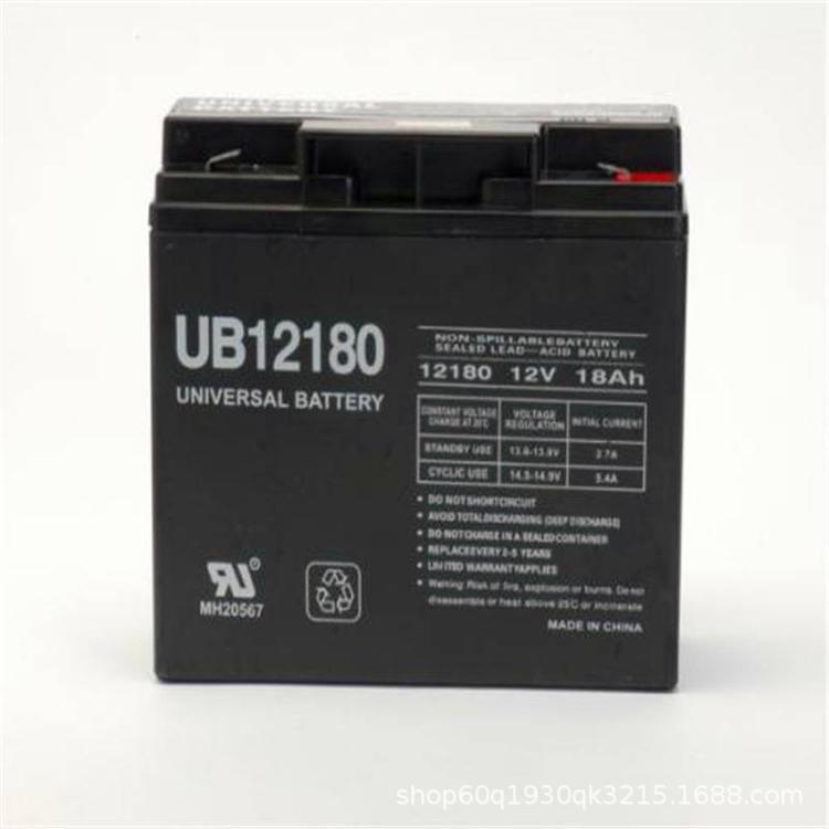 UNIVERSAL蓄电池UB12380 12V38AH直流通信UPS电源 EPS直流屏 消防