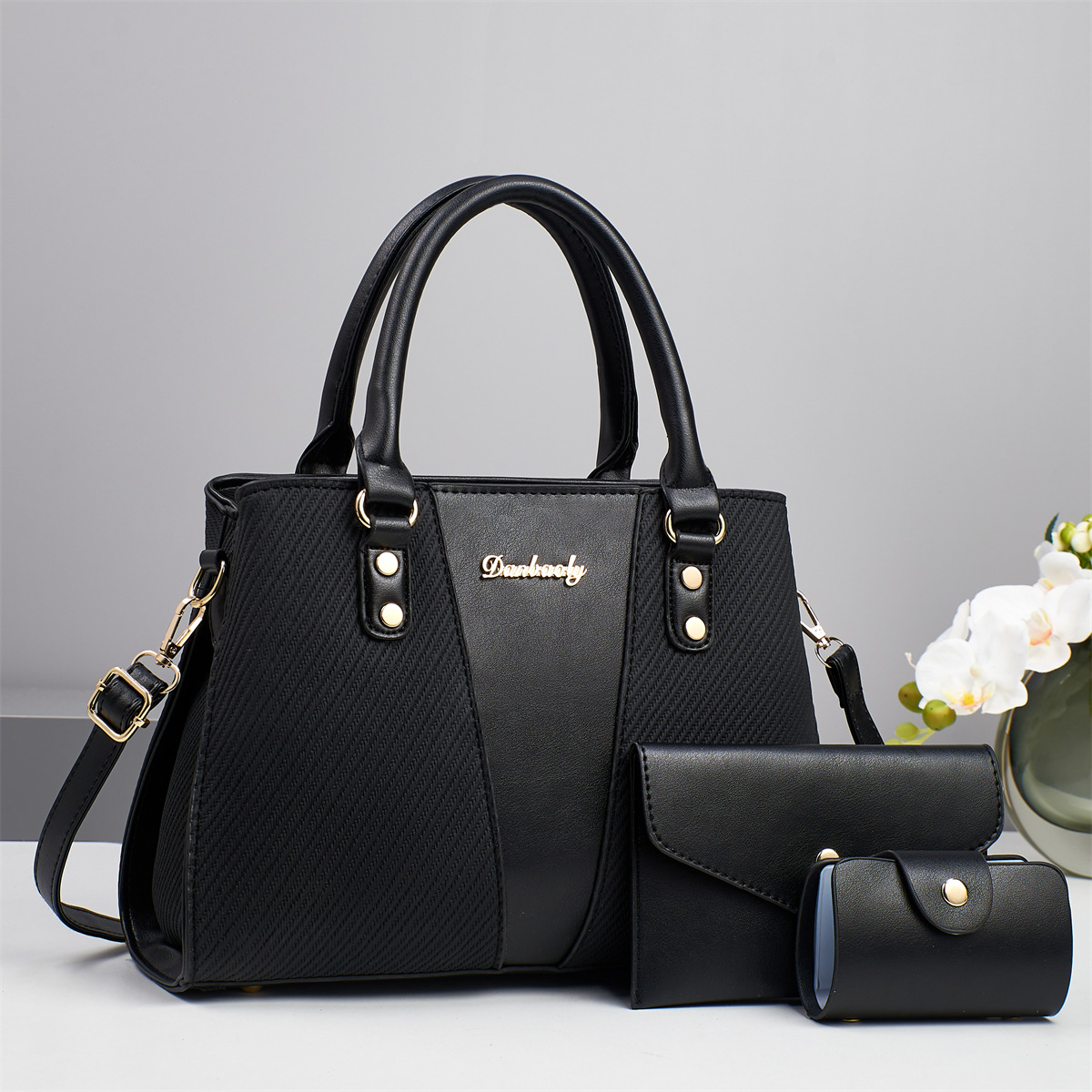 Bolsos para niños y madres bolsos de Taizhou bolsos de mujer bolsos de comercio exterior bolsos de hombro de gran capacidad costuras de moda bolsos transfronterizos