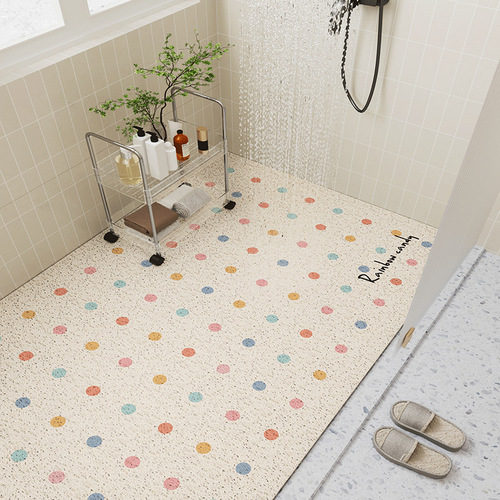 Long strip silk ring ground mat bathroom anti-slip mat toilet anti-slip mat trendy grid silk ring mat bathroom waterproof pad