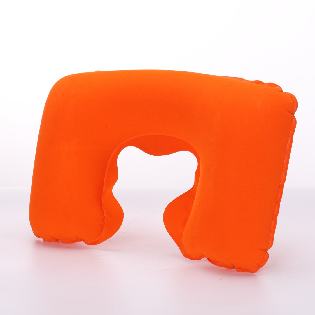 PVC Kadife Şişirilebilir U Şeklinde Yastık Boyun Yastığı Seyahat U Şeklinde Yastık Yaşlık Havacılık Yastığı Uçak Yastığı Seyahat Yastığı Şişirilebilir Boyun Yastığı