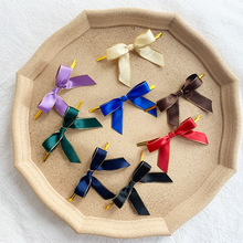 蝴蝶结成品扎丝伴手礼diy金边丝带礼品包装织带烘焙蛋糕装饰物品