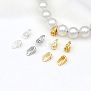 ��ɫ18k����Q�y�荹��ӿ۰��������������A��DIY�ֹ��Ʒ���