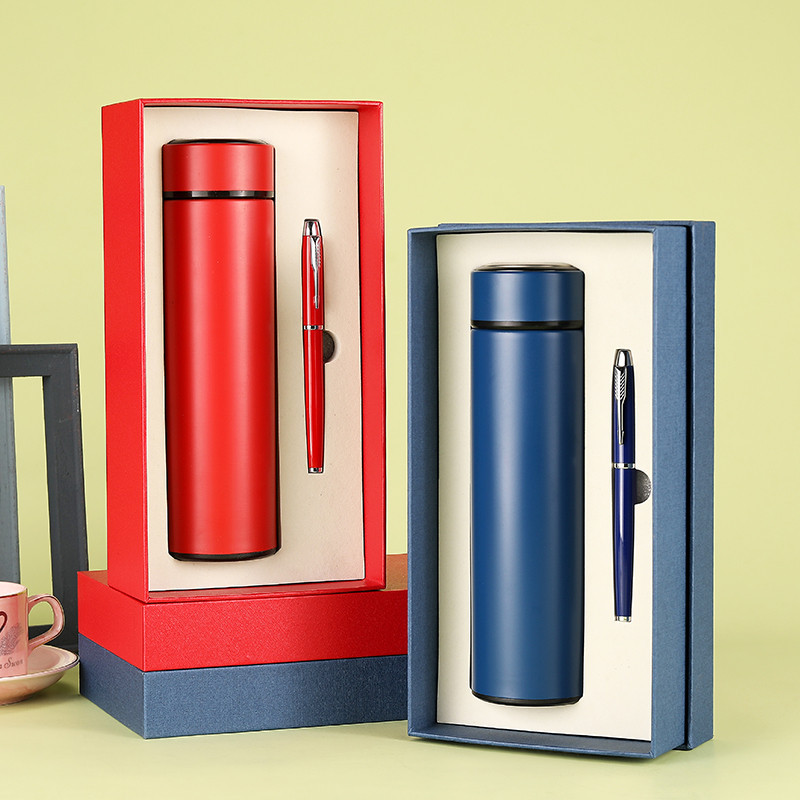 company activity training commemorative enterprise conference thermos cup gift box practical hand gift umbrella pen business gift box