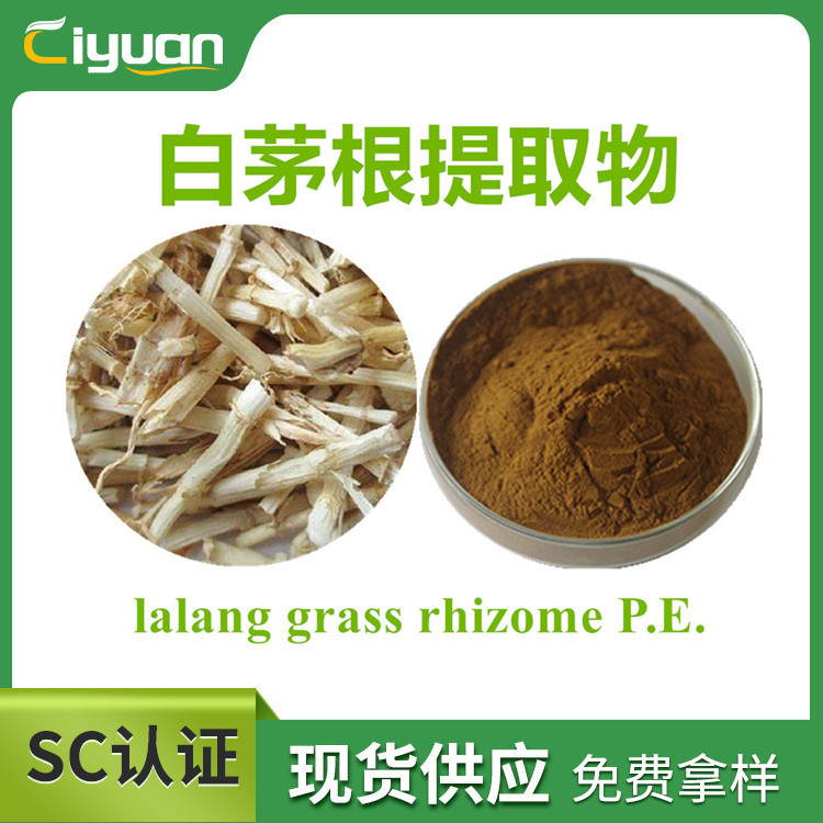 药食同源 白茅根提取物lalang grass rhizome 茅根茅草浓缩粉现货