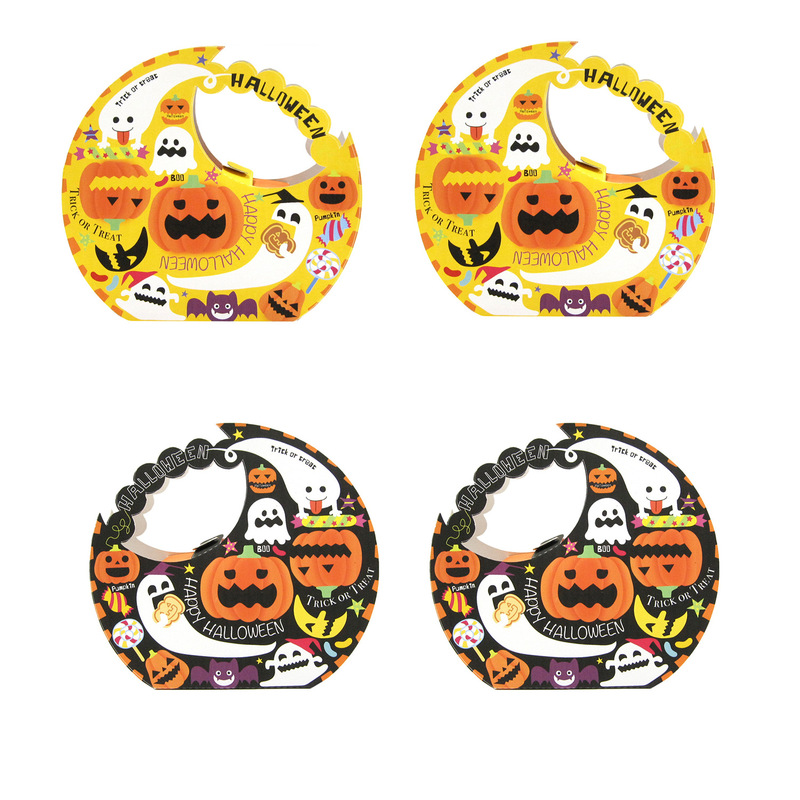 2023年新商品著作権付きハロウィーン異形革新金手提げ包装紙箱キャンディークッキー箱|undefined