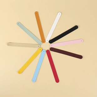 Super Soft Crease-Free Pvc Gift Box Handle Packaging Gift Box Leather Handle Luggage Accessories Thickeneded Leather Handle