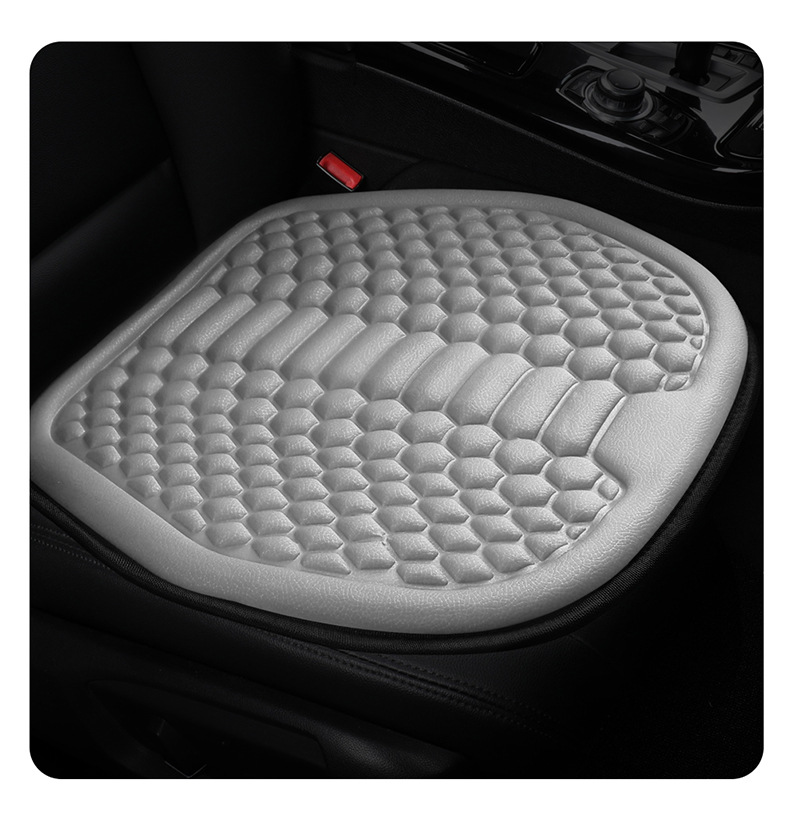 New car seat cushion four seasons universal breathable non-slip seat cover cotton and linen three-piece car seat cushion special single-piece summer