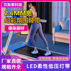 クロスボーダー LED ナローボードライトストリップマジックカラー 5V ライト Bluetooth オーディオファンフィットネス機器コンピュータライト RGB ランプビーズ