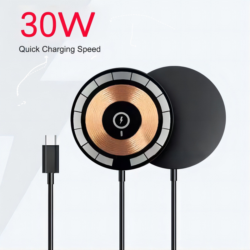 ネットレッド50w磁気吸引無線充電器はアンドロイドの充電携帯電話の強い吸引力アマゾンを適用している|undefined