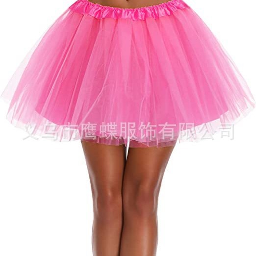 Comercio exterior Amazon con forro pettiskirt falda niños niña verano malla falda fábrica directa punto