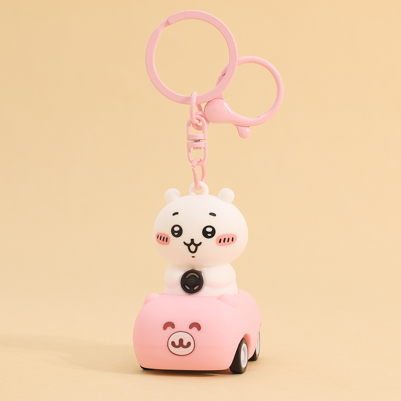 Chiikawa japonés rulli de dibujos animados llavero creativo muñeca jiikawa bolsas escolares colgantes al por mayor