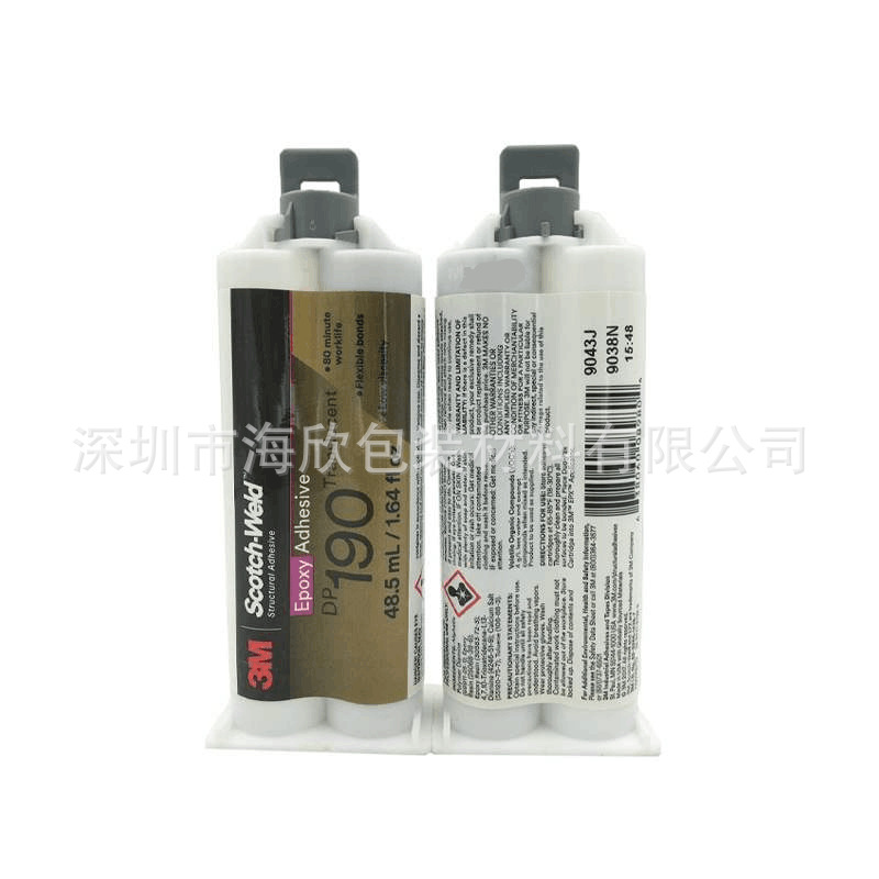 3MDP190耐高温环氧树脂结合胶 金属石材粘接1:1柔性胶水 灰色