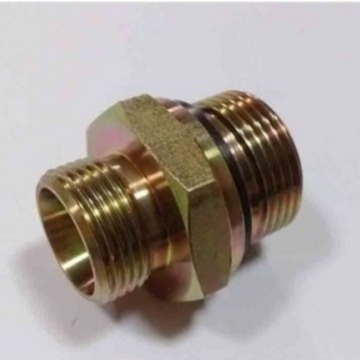 碳钢不锈钢力古直通液压过渡接头全铜加厚进水气管等径配件