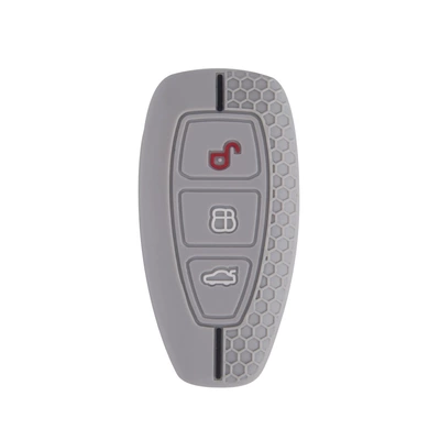Static Rod/Key Bag Focus Protective Cover Escape - white-gray-black-line-according-to-the-original-car-key-size-design