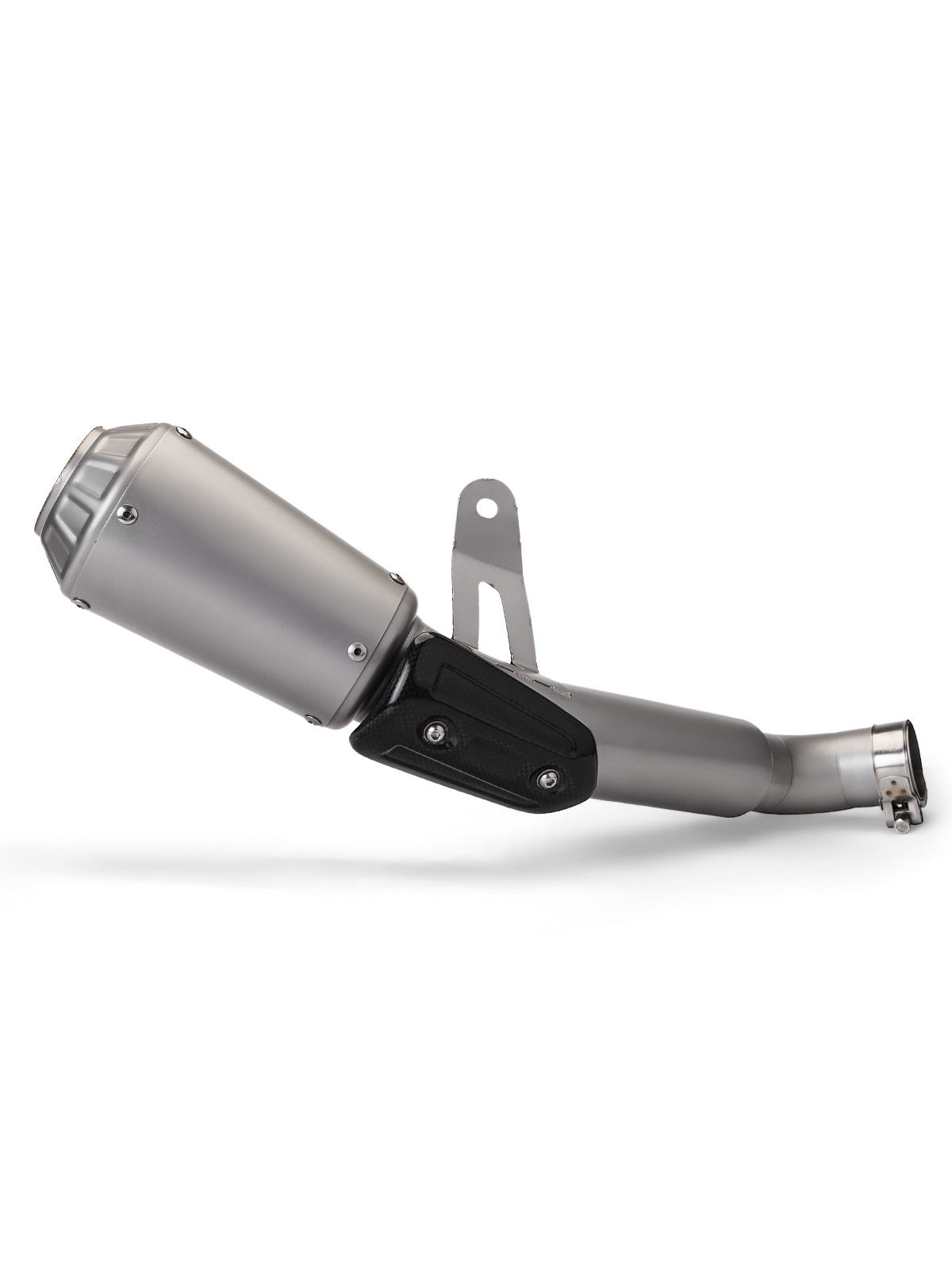 Motorcycle modified exhaust pipe CBR1000 middle and tail carbon fiber protective cover 08-16 years 17-19 years straight up