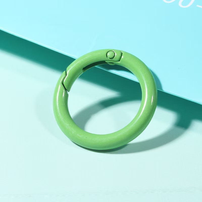 25mm 스프링버클 [그린] - 인터넷 연예인 핫스타일 1팩 [빠른그랩]