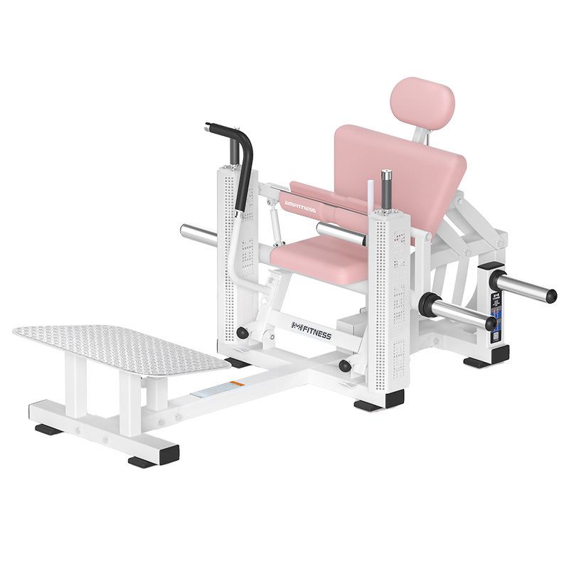 Gimnasio de mujeres equipos de forma de cuatro piezas conjuntos de alta y baja muslos internos y externos entrenador de puente de cadera Hack máquina de sentadillas