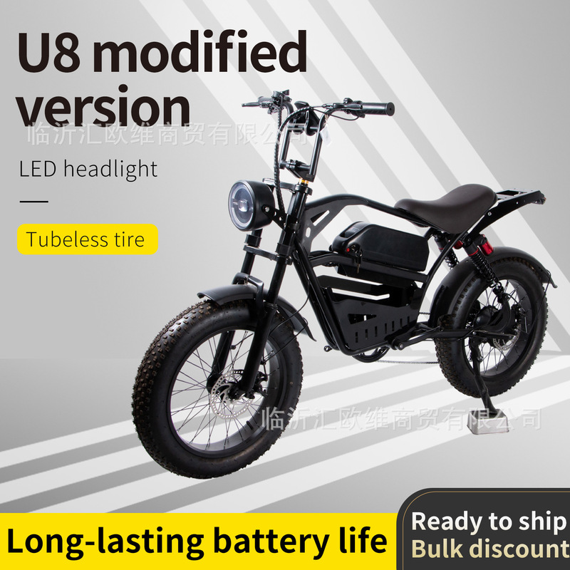 Hot-Selling Foreign Trade Electric Bicycle, Lithium Battery Mountain Electric Bike for Adults, Fat Tire Snow and Beach Bike Hot-Selling Foreign Trade Electric Bicycle, Lithium Battery Mountain Electric Bike for Adults, Fat Tire Snow and Beach Bike