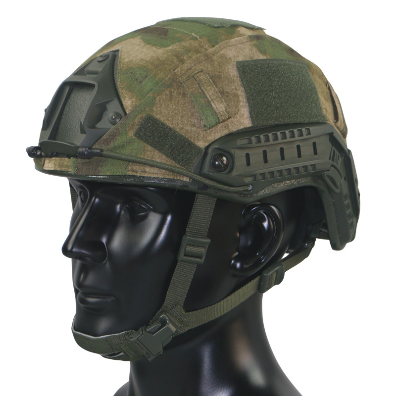 Casco rápido cubierta de casco juego cubierta de casco protector camuflaje cubierta de sombrero accesorios de modificación casco de camuflaje cubierta de tela de casco de bicicleta