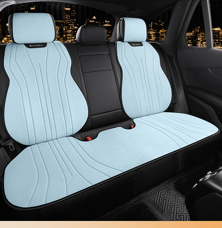 Suitable for Nissan Classic Sylphy Comfort Edition Deluxe Edition Four Seasons Universal Cushion Seat Cover Half Pack Car Cushion Cover