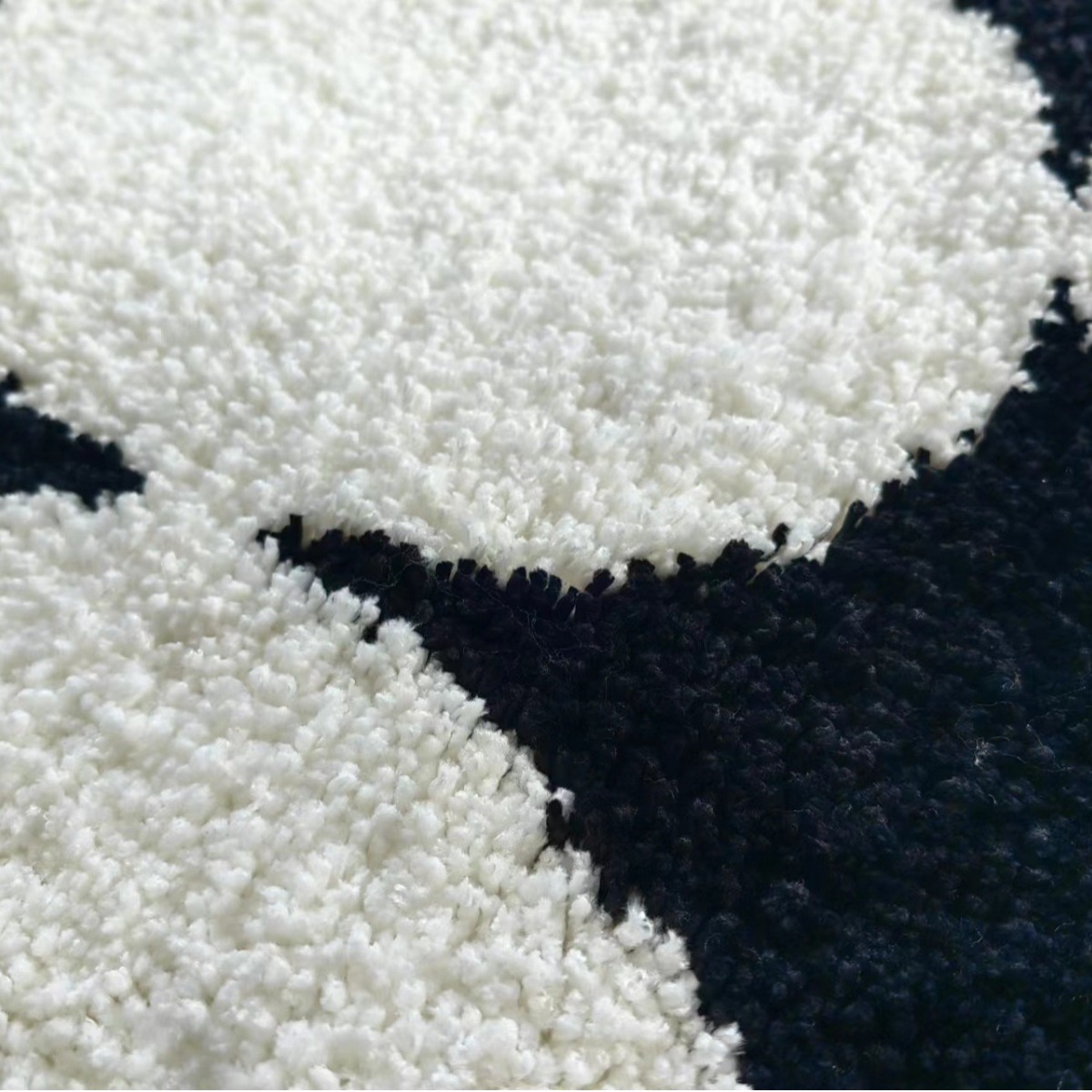 Estilo simple nórdico hogar engrosado flocado alfombra sala de estar dormitorio cama manta especial en forma de terciopelo largo estudio antideslizante Manta