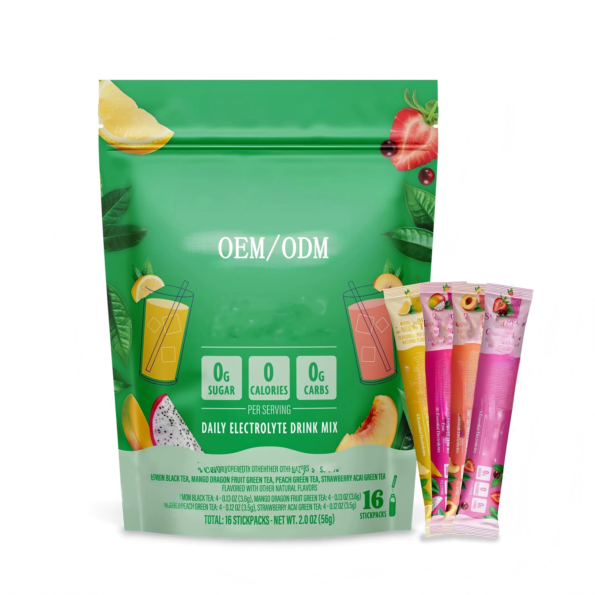 Ежедневный напиток-электролит в порционных упаковках с 5 видами электролитов и минералов, кето-дружественный электролитный порошок.