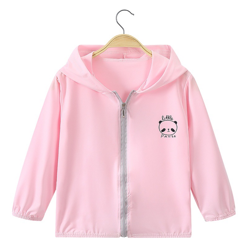 Children's Summer Kidsren's Clothing, Men's and Women's Skin Clothing, Breathable Baby Air-Conditioning Shirt, Outwear, Ice Silk Clothing, Light and Thin