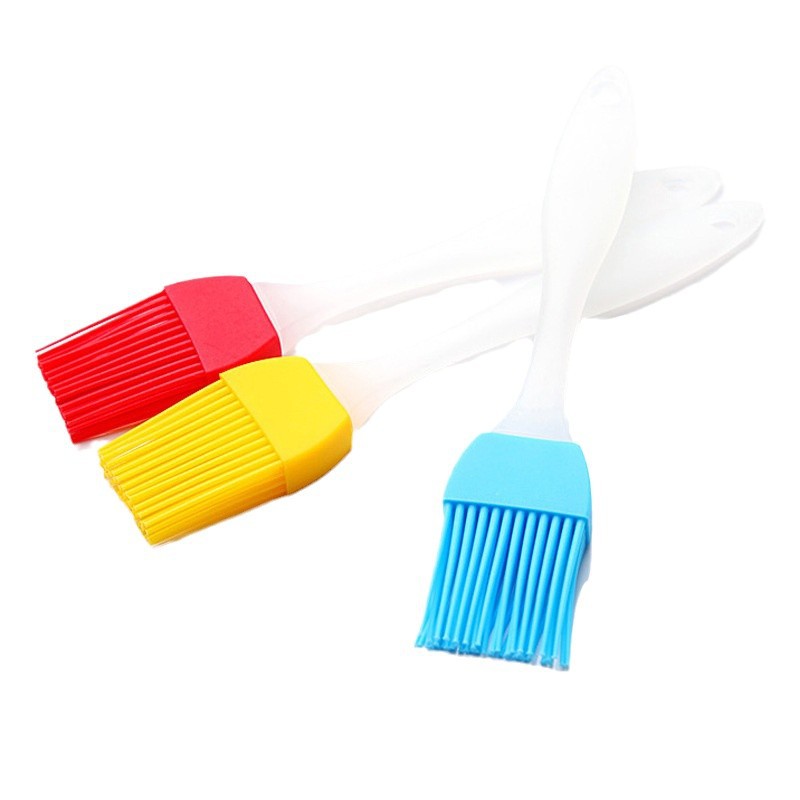 Cepillo de aceite de silicona dividido resistente a altas temperaturas pequeño cepillo de barbacoa cocina herramientas para hornear bolsa de embalaje OPP
