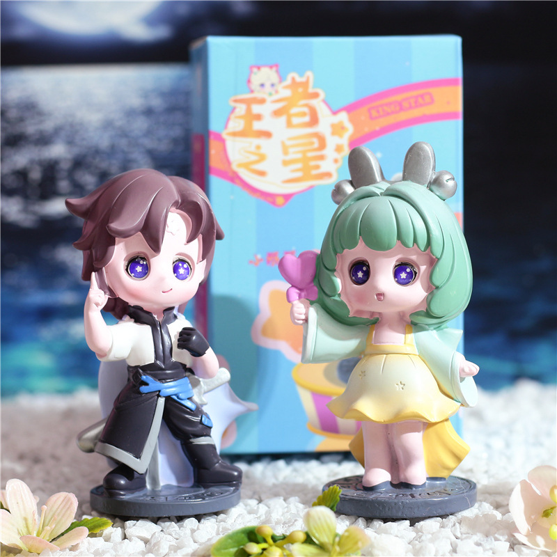 M016 une étoile de Wang Yao / Résine mode boîte aveugle série