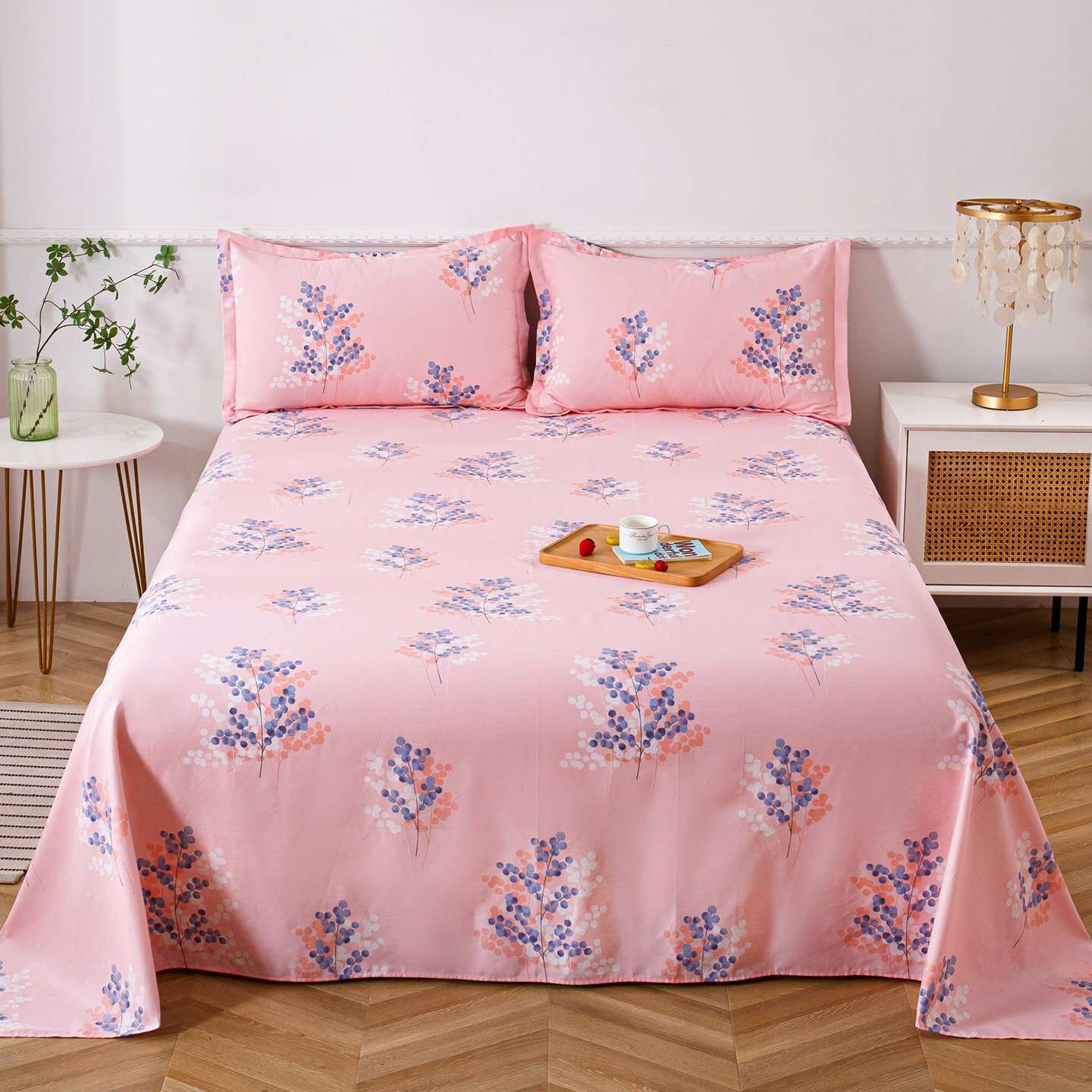 100% algodón sábanas dormitorio de estudiantes cubierta de cama individual niños de verano una sola pieza engrosada edredón al por mayor image 14