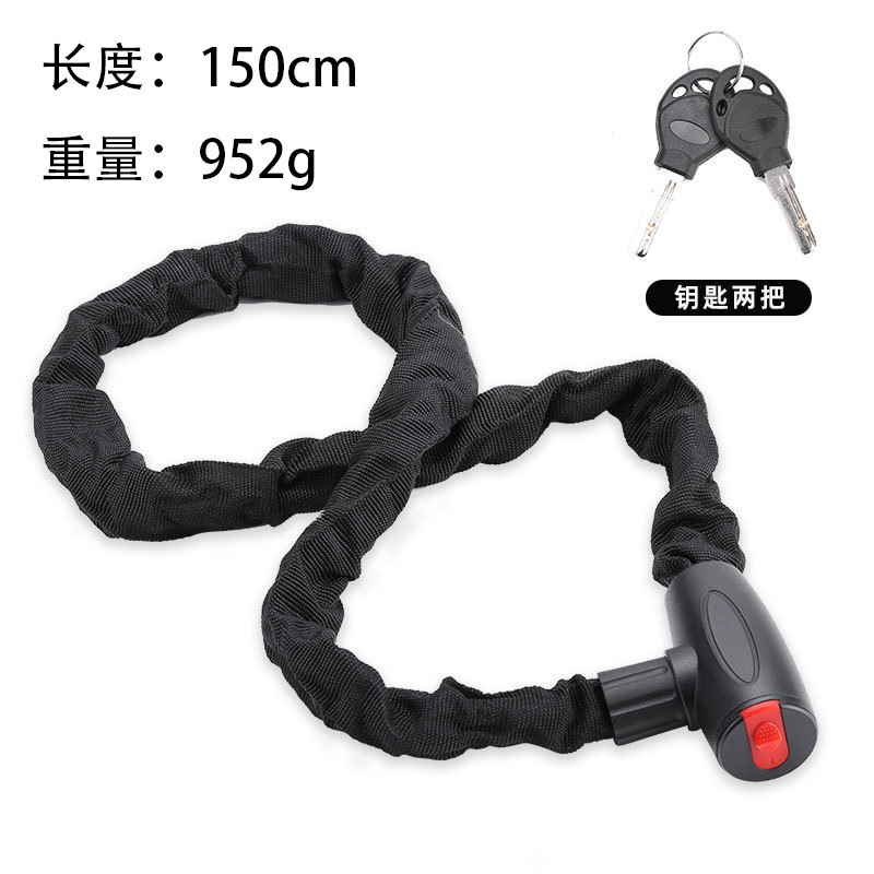 Candado de Cadena Antirrobo para Bicicleta Cable de Acero