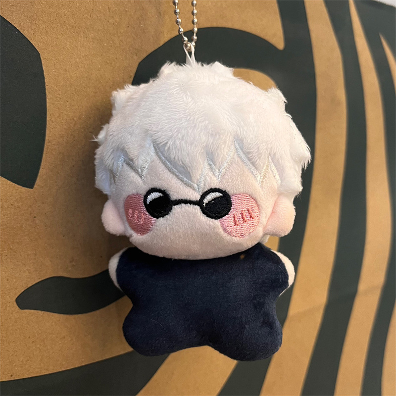 Muñeca hechiza, animación manual, juguetes de peluche periféricos, cinco muñecas Wu Wu, colgante pequeño, regalo de cumpleaños, muñeca al por mayor