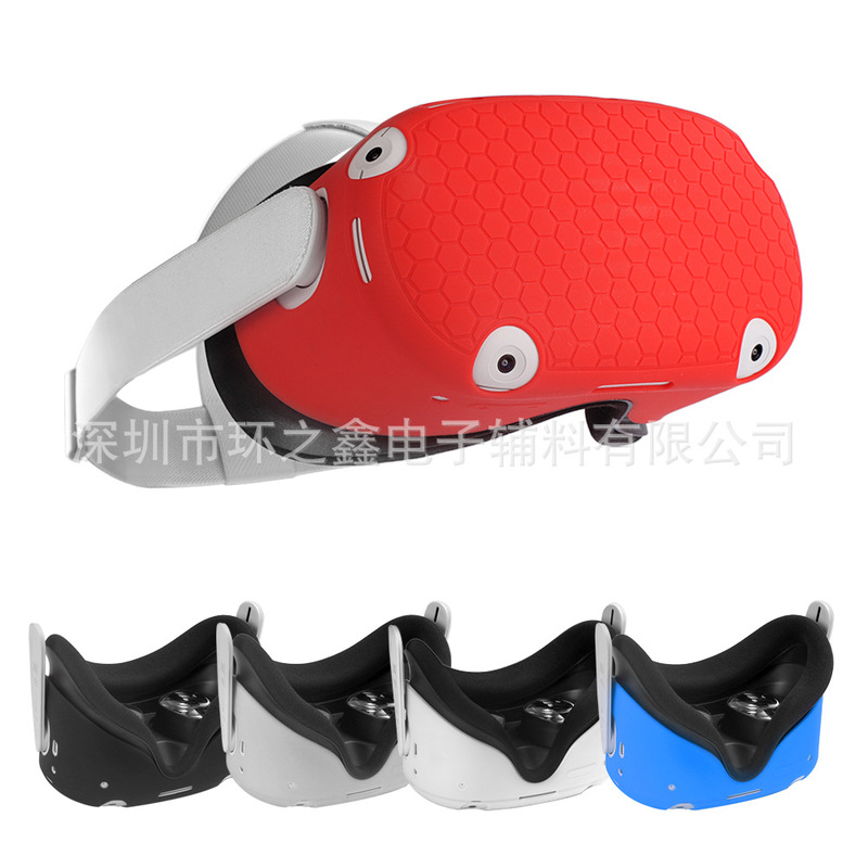 Suitable for Oculus Quest2 VR host protective cover anti-fall anti-shock dustproof helmet cover Factory Direct Supply Suitable for Oculus Quest2 VR host protective cover anti-fall anti-shock dustproof helmet cover Factory Direct Supply
