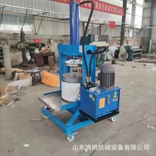 中草药熬煮汤汁压榨机 桑葚果挤压榨汁机黄酒酒糟脱水压榨机