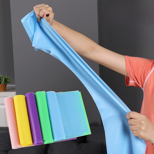 Cross-border supply 1.5-meter TPE yoga band resistance band for men and women elastic stretch band yoga extension band
