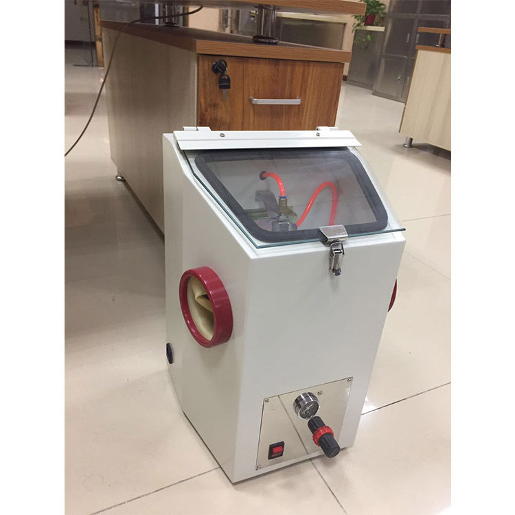 Técnico dental instrumento soporte tratamiento de superficie fuerte máquina de chorro de arena soporte máquina de chorro de arena dentadura equipo de fábrica