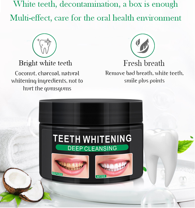 Bamboo Peimei Black Charcoal Tooth for Yellowing, Whitening, Cleaning Dental Plaque, and Removing Bad Breath T_voghion.com