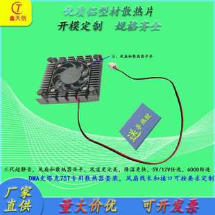 Cx5/Cx6 Radiator Cpu Network Card Heat Sink Dma Stark Plus Fan North and South Bridge Motherboard