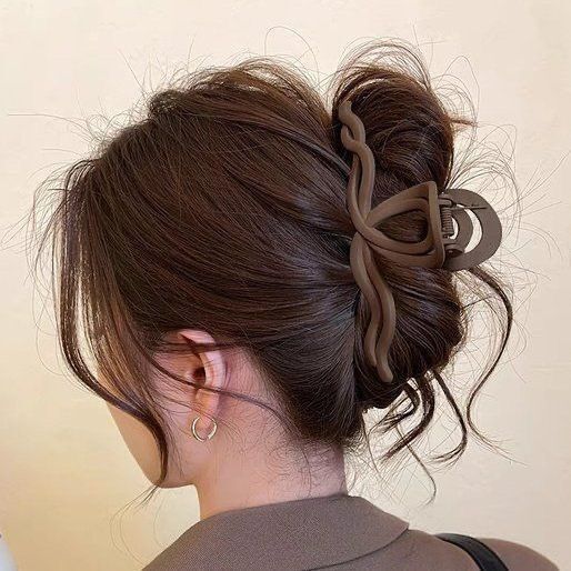 女性用ヘアピン、高級感のある韓国東大門と同じスタイルのヘアピン、後頭部のシャーククリップ、女性用ヘアアクセサリー|undefined