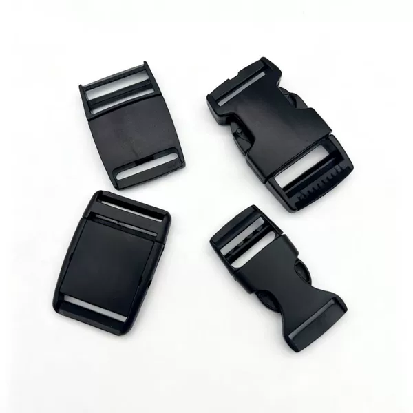 Ym Black In-Stock Plastic Buckle Backpack Webbing Buckle Safety Buckle Garment Accessories Luggage Airplane Buckle