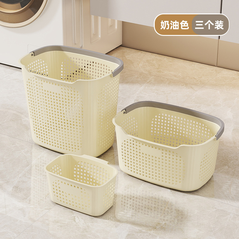 Large + medium + small [three-piece set] cream