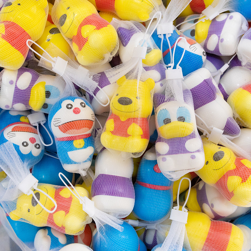 고양이와 곰 [약 9cm] 메쉬백