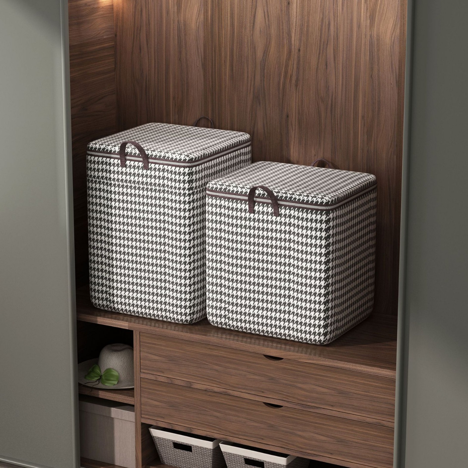 Bolsa de almacenamiento, edredón, pantalones de gran capacidad súper gruesos, bolsa de embalaje de ropa, bolsa de almacenamiento de edredón plegable para mudanza